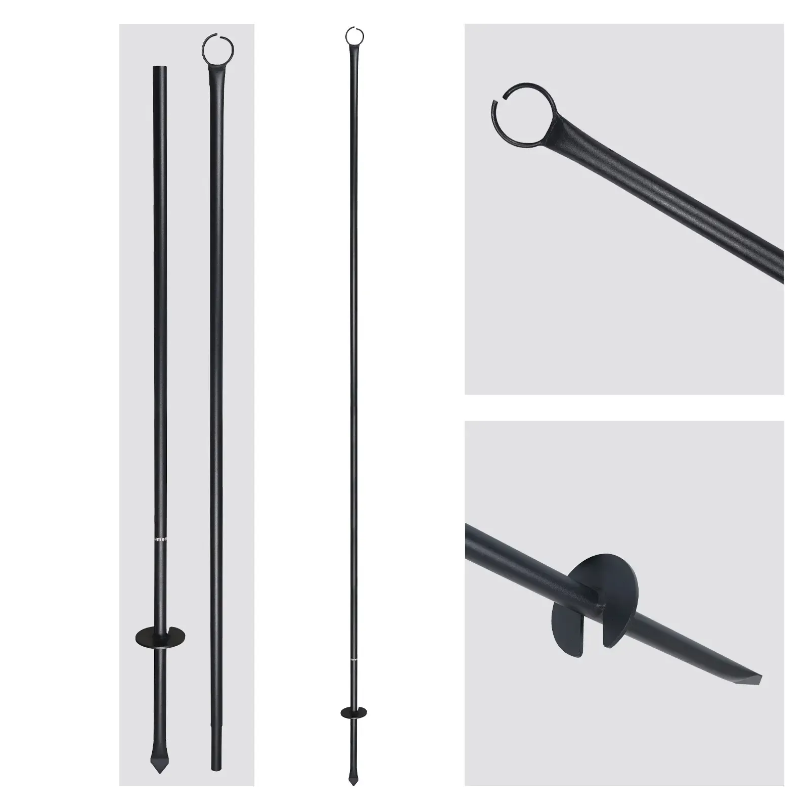 Festoon Lighting Support Pole – 2.75m / 3.6m