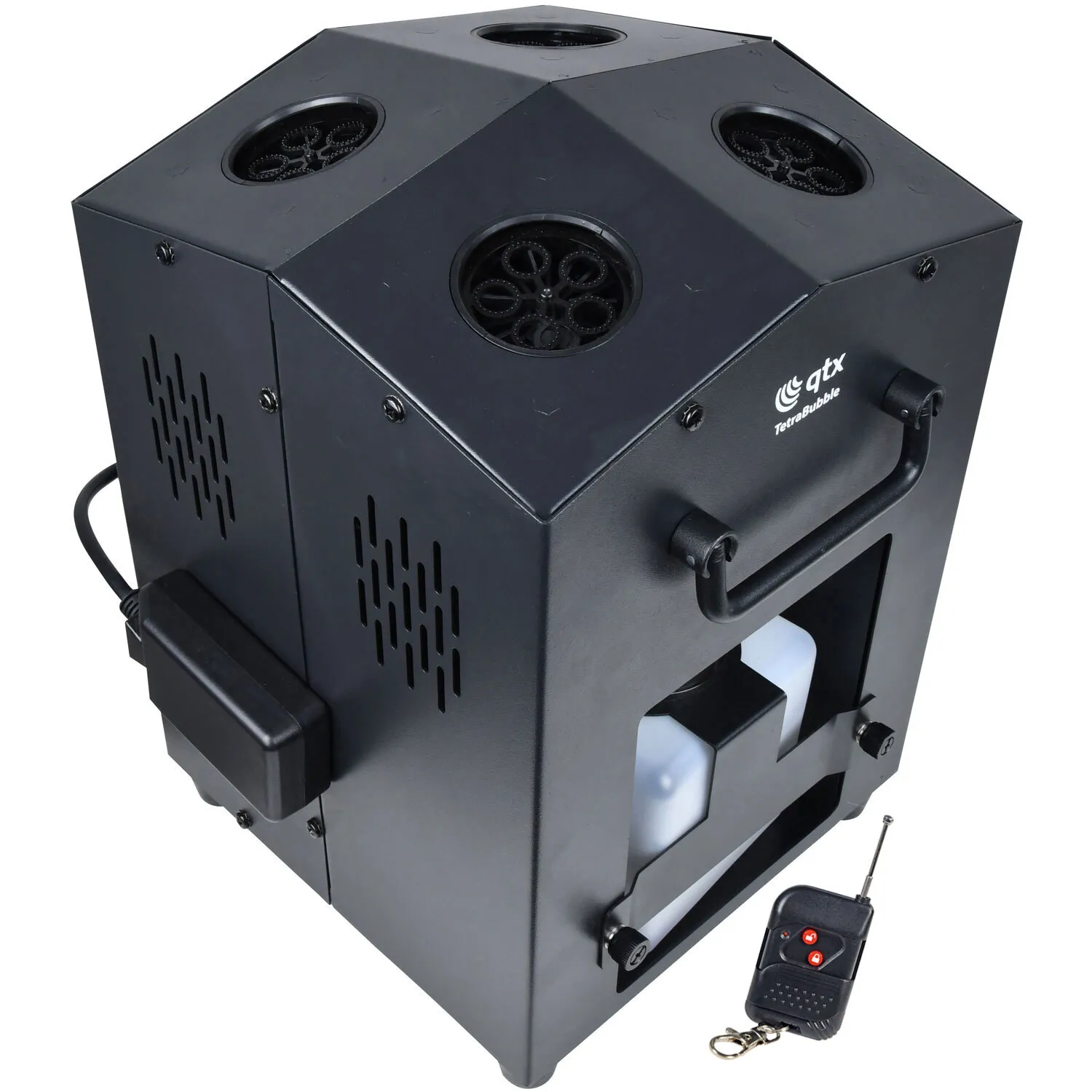 QTX Tetra Bubble: High Output 4-Wheel Bubble Machine