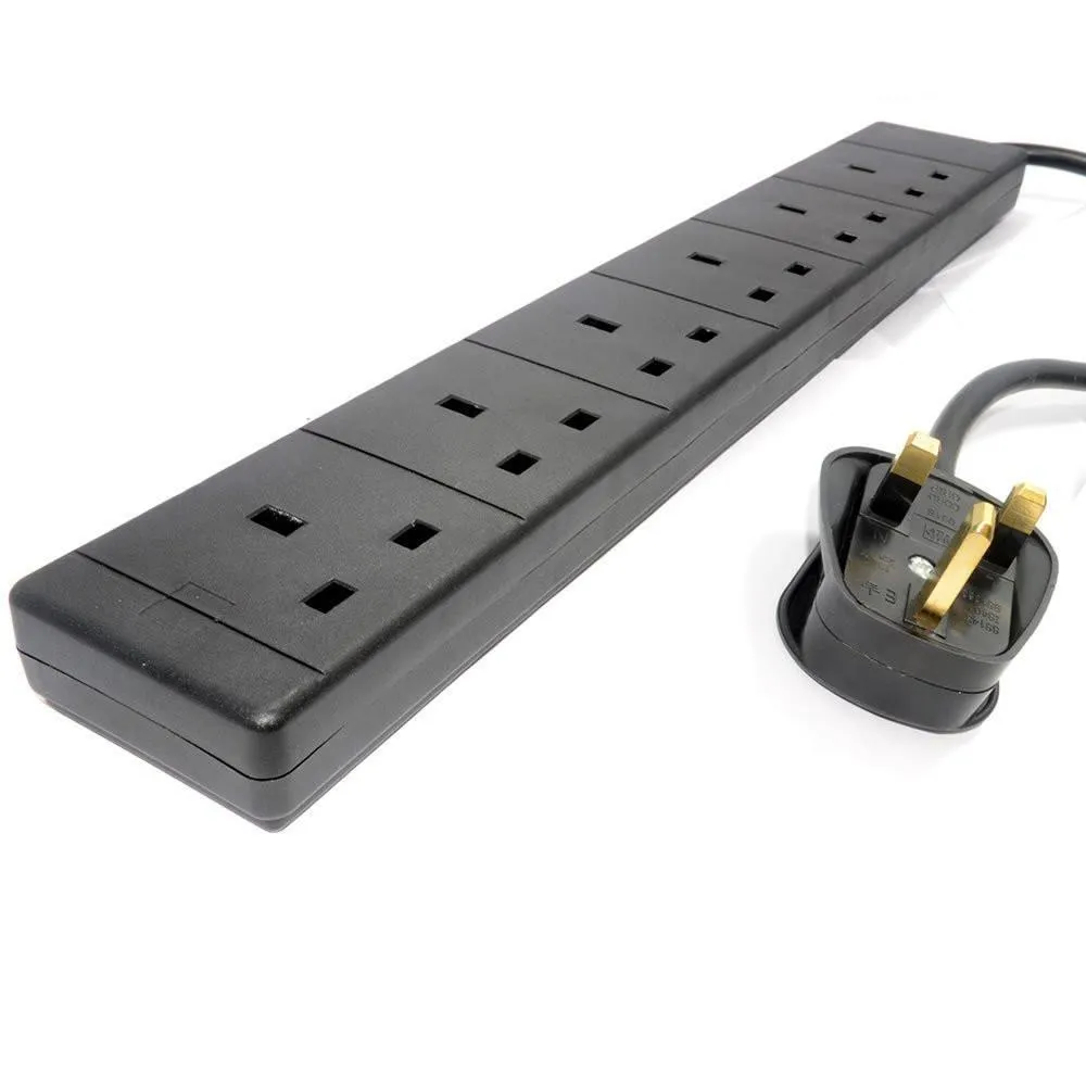 6 Gang Extension Cable (PVC)