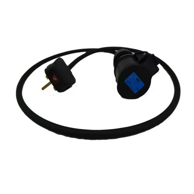 13 Amp - 16 Amp Cable 1.5 Meter