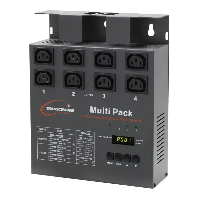 4 Channel DMX Dimmer & Switch Multi Pack