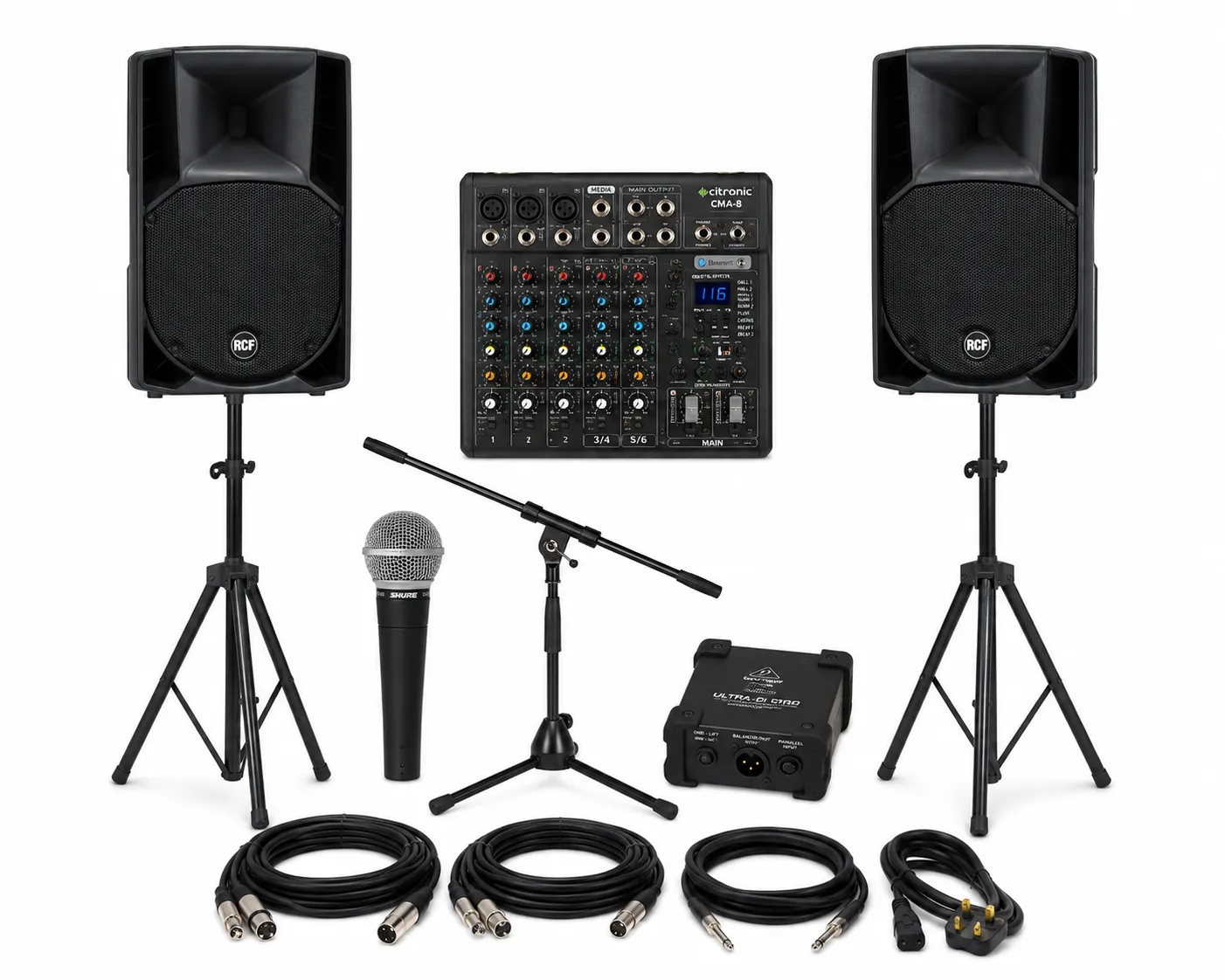 Solo Artist PA Package