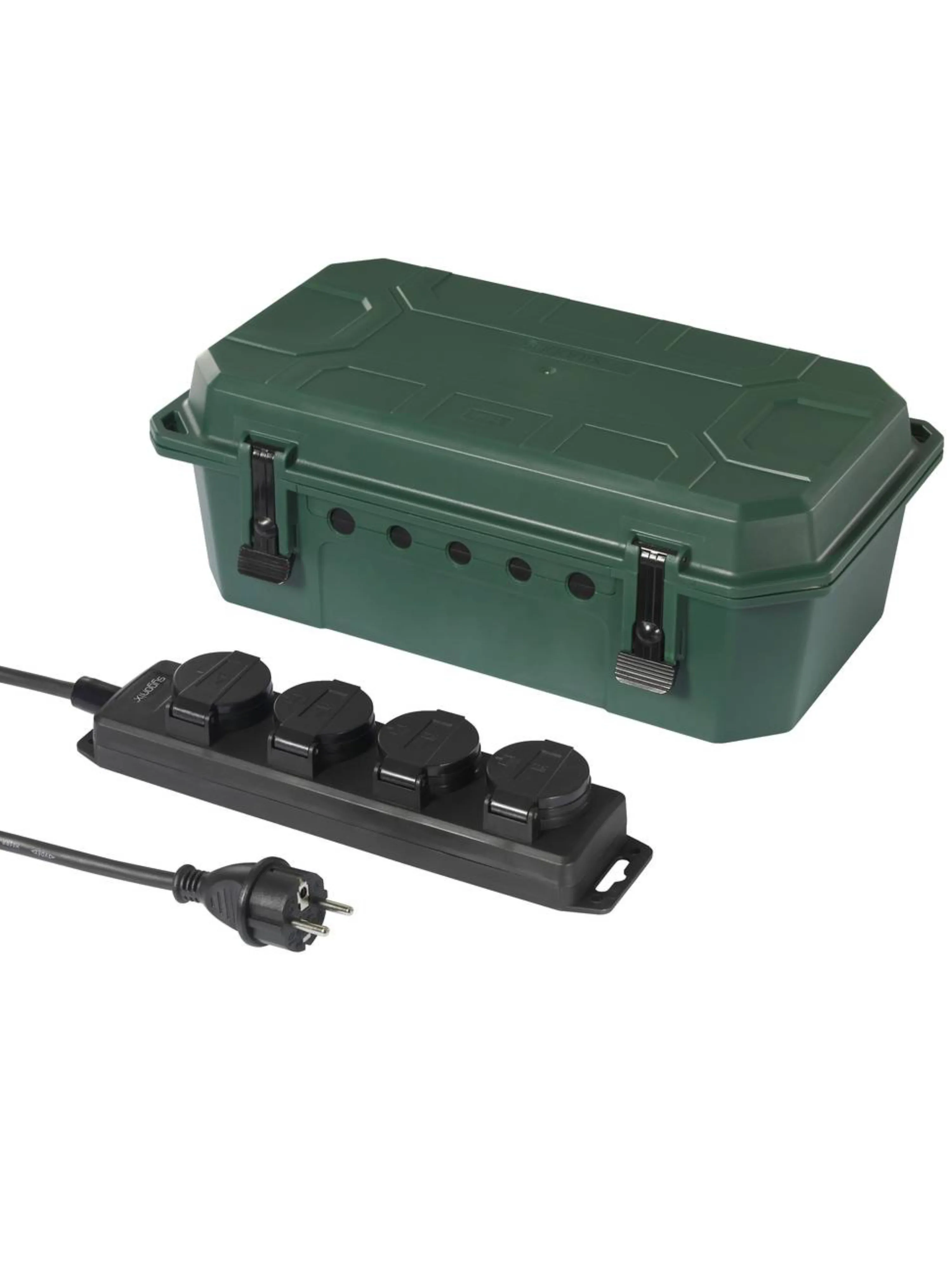 Mehrfachsteckdose mit Verteilerbox (5m/IP54)