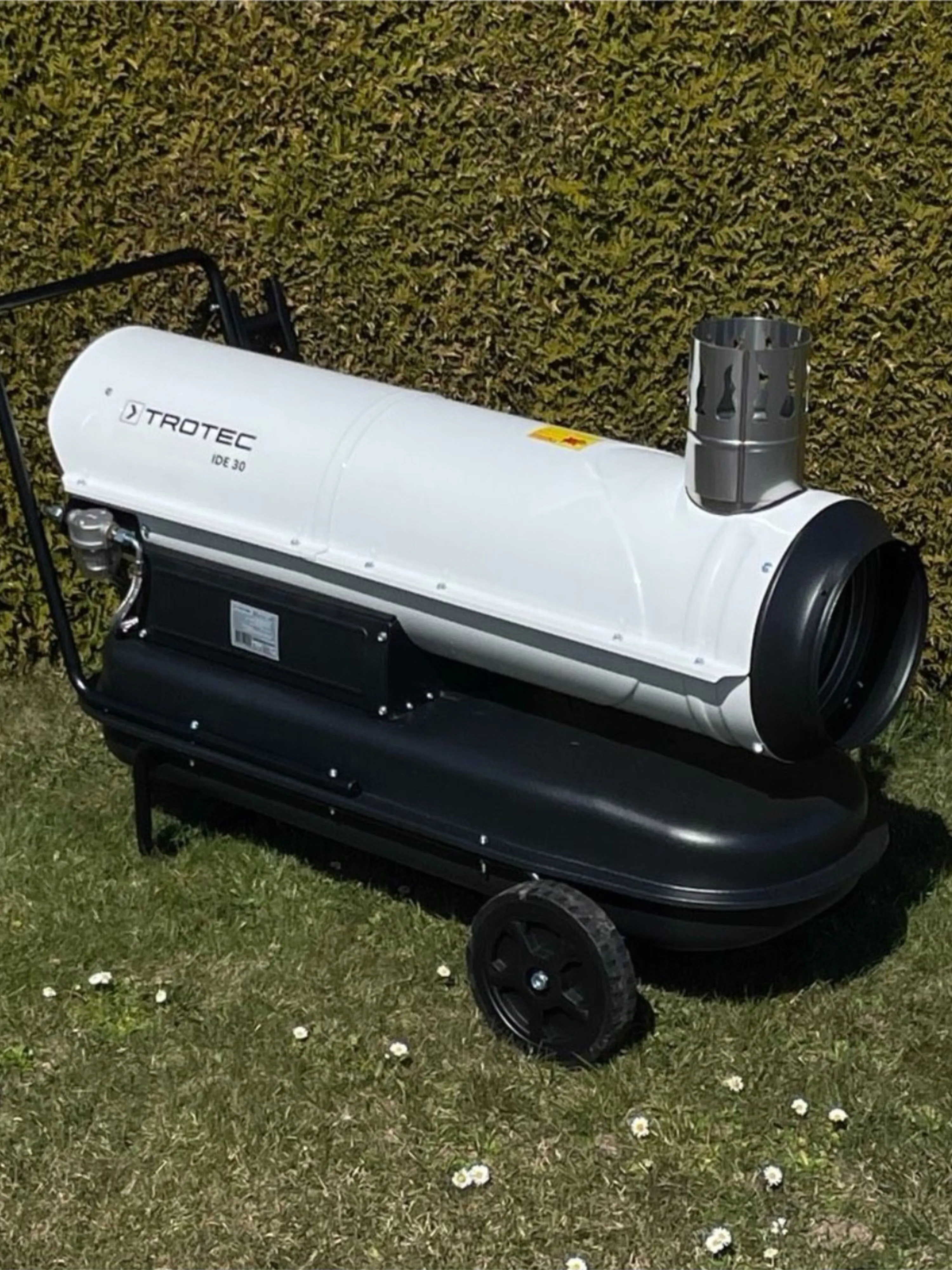 Ölheizgebläse mit Schlauch