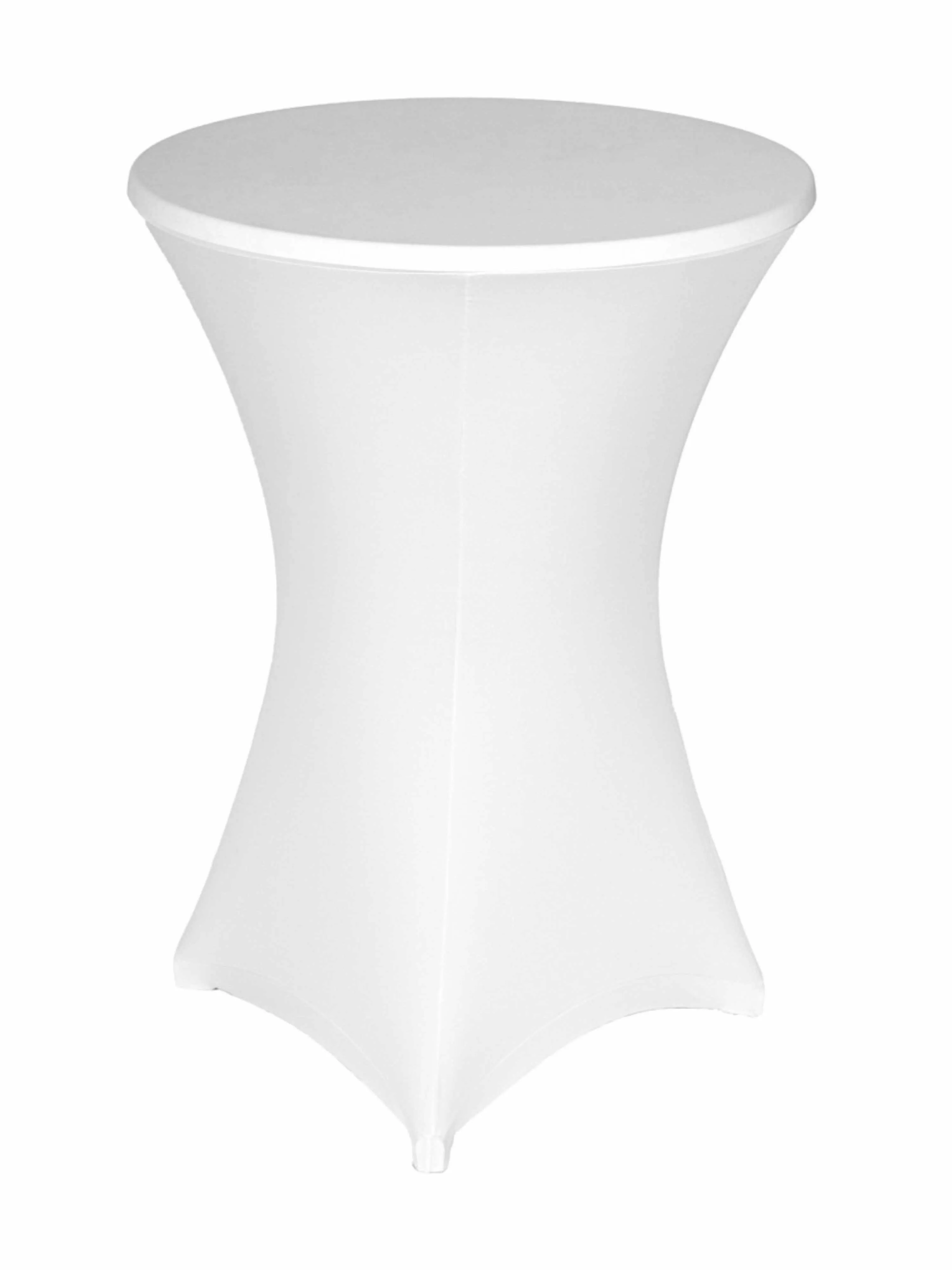 Husse für Stehtisch (80cm/weiß)