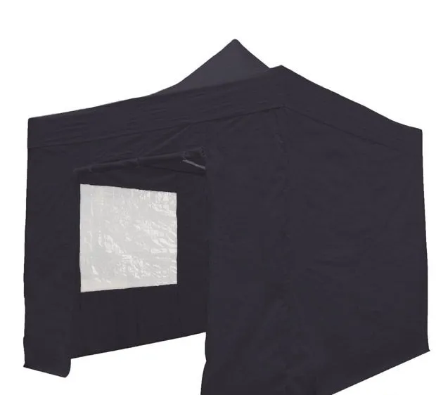 Easy Up partytent zwart 3x3