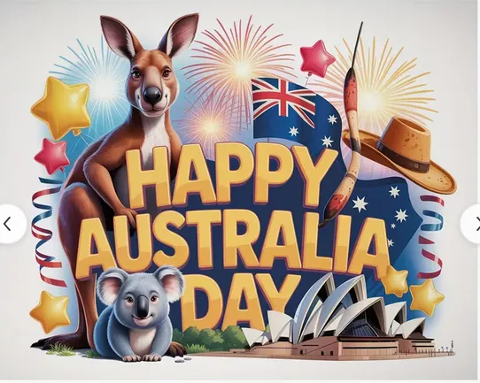 Happy Ausralia Day Banner 