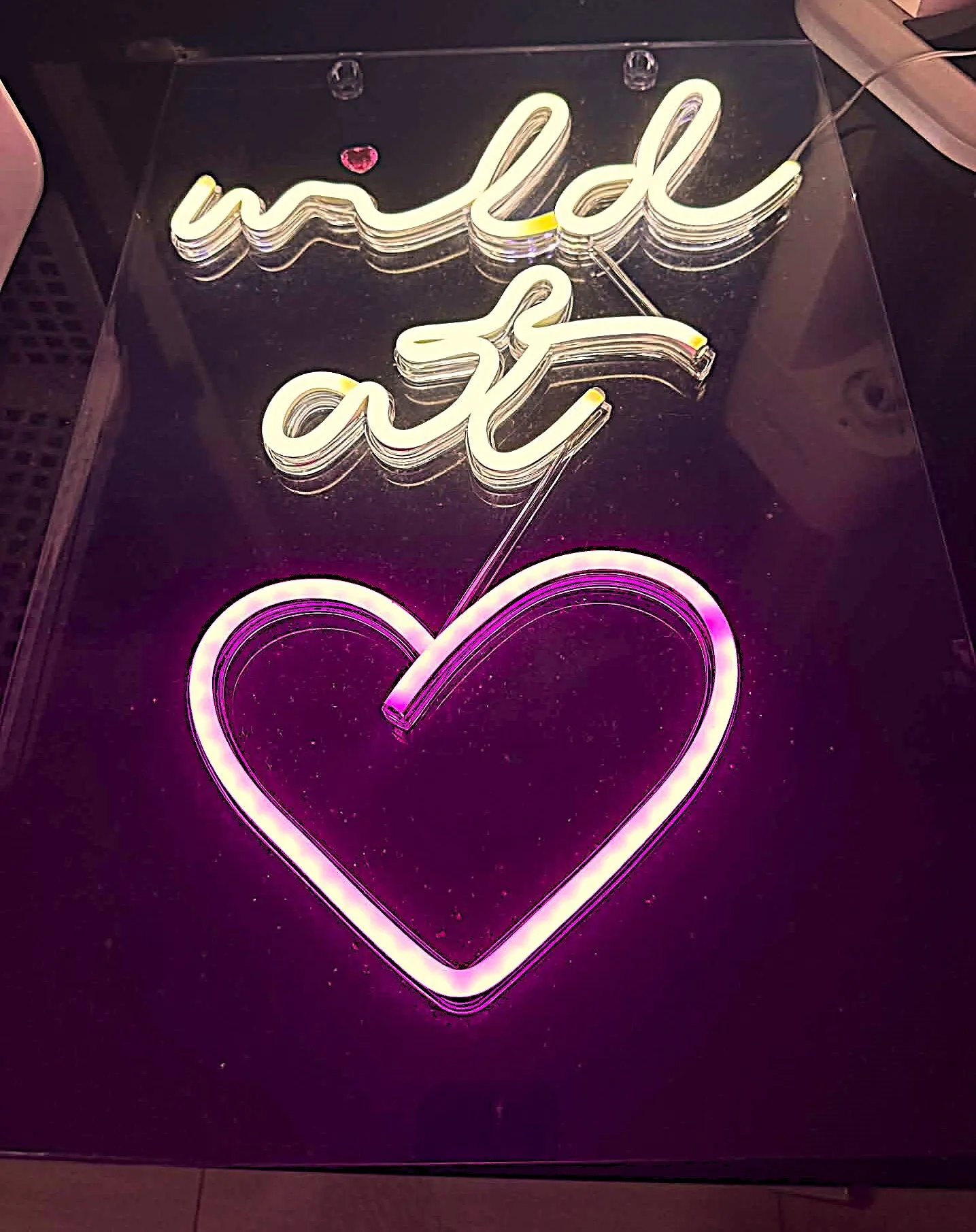 Wild At Heart Neon Sign
