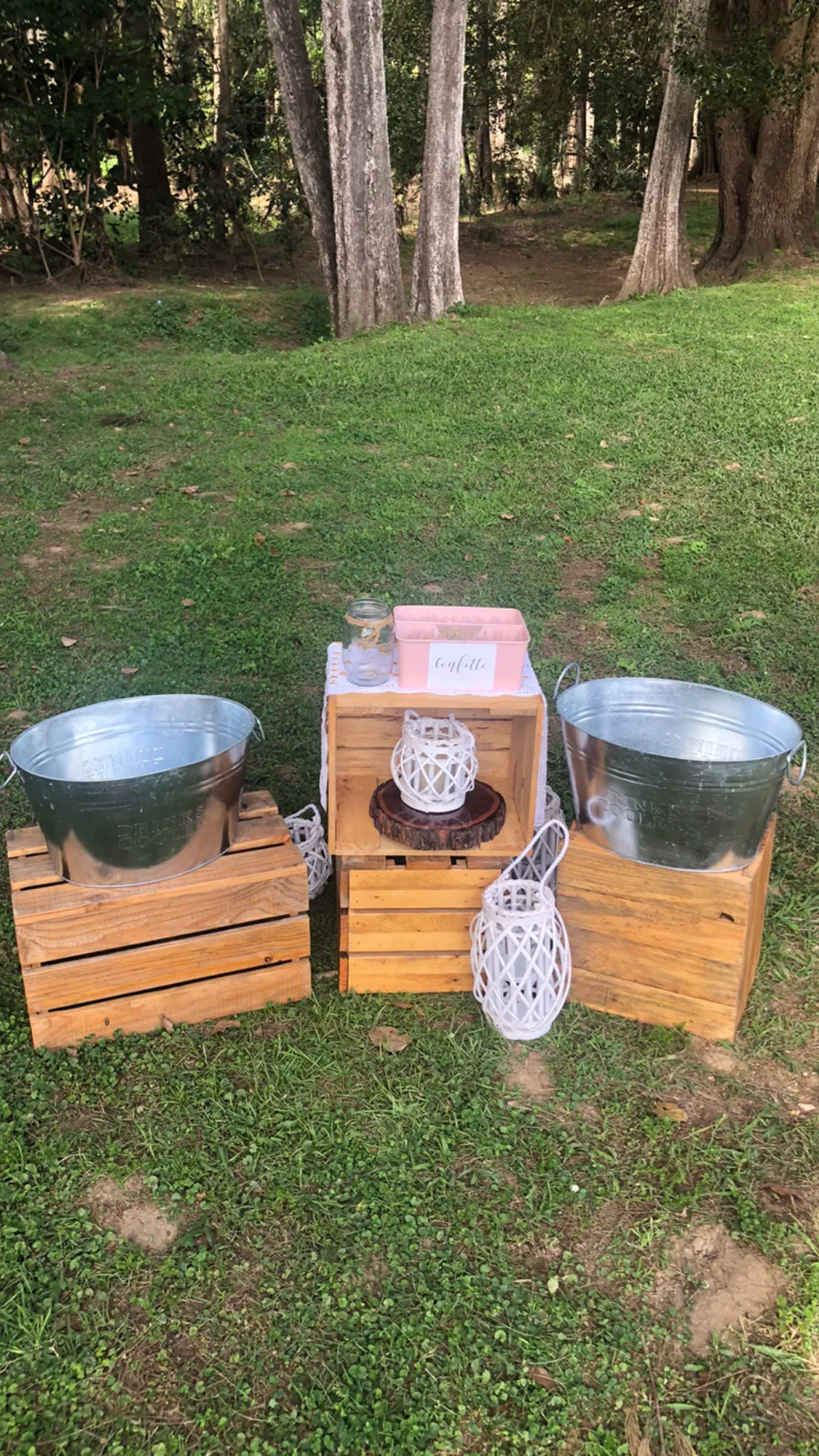 Tin Drink Cooler