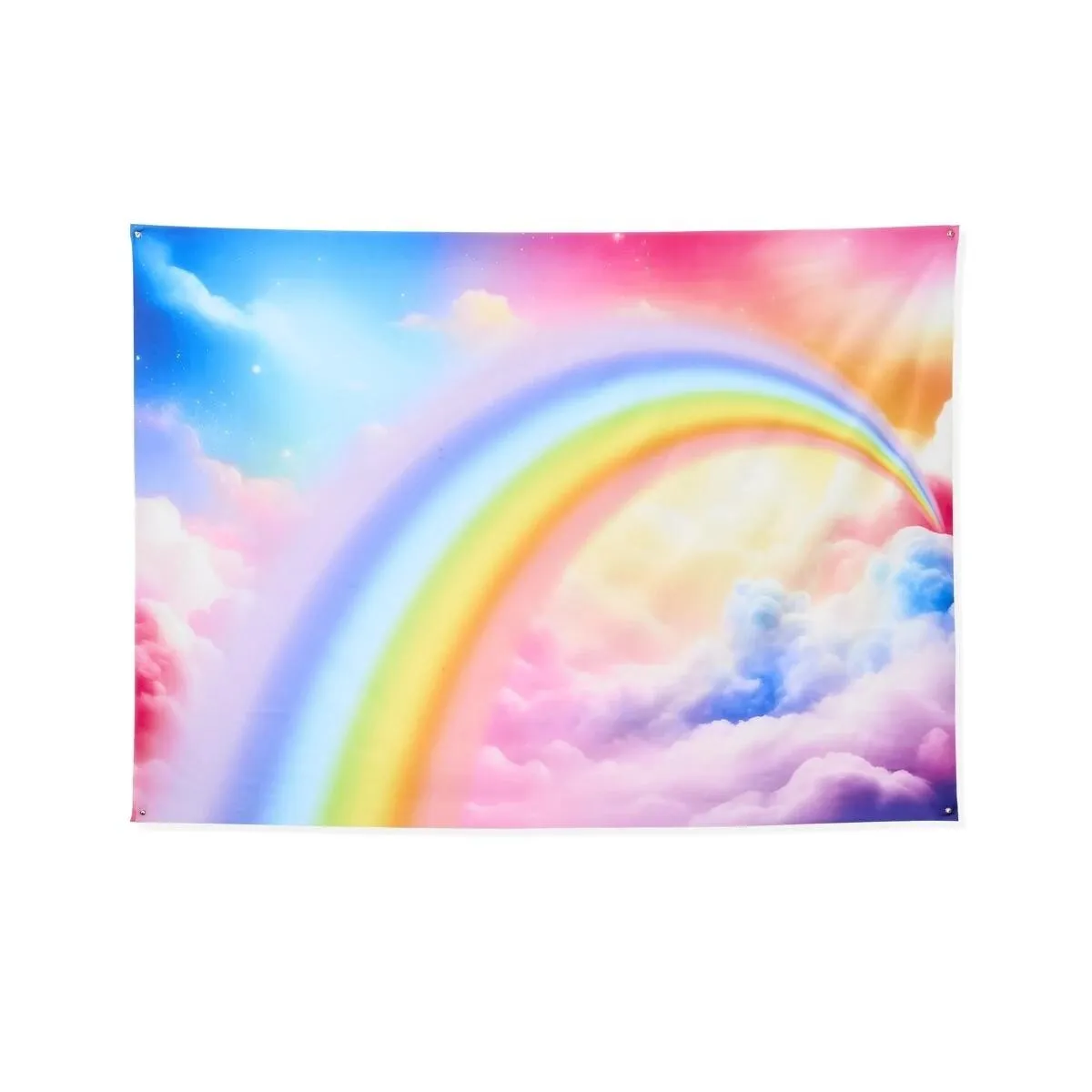 Rainbow Sky Backdrop Banner 