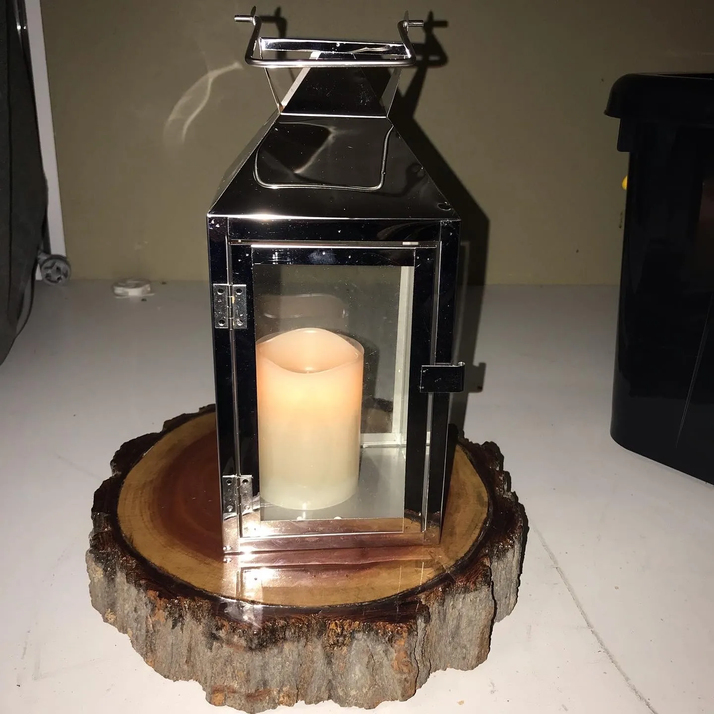 Square Silver Lanterns 