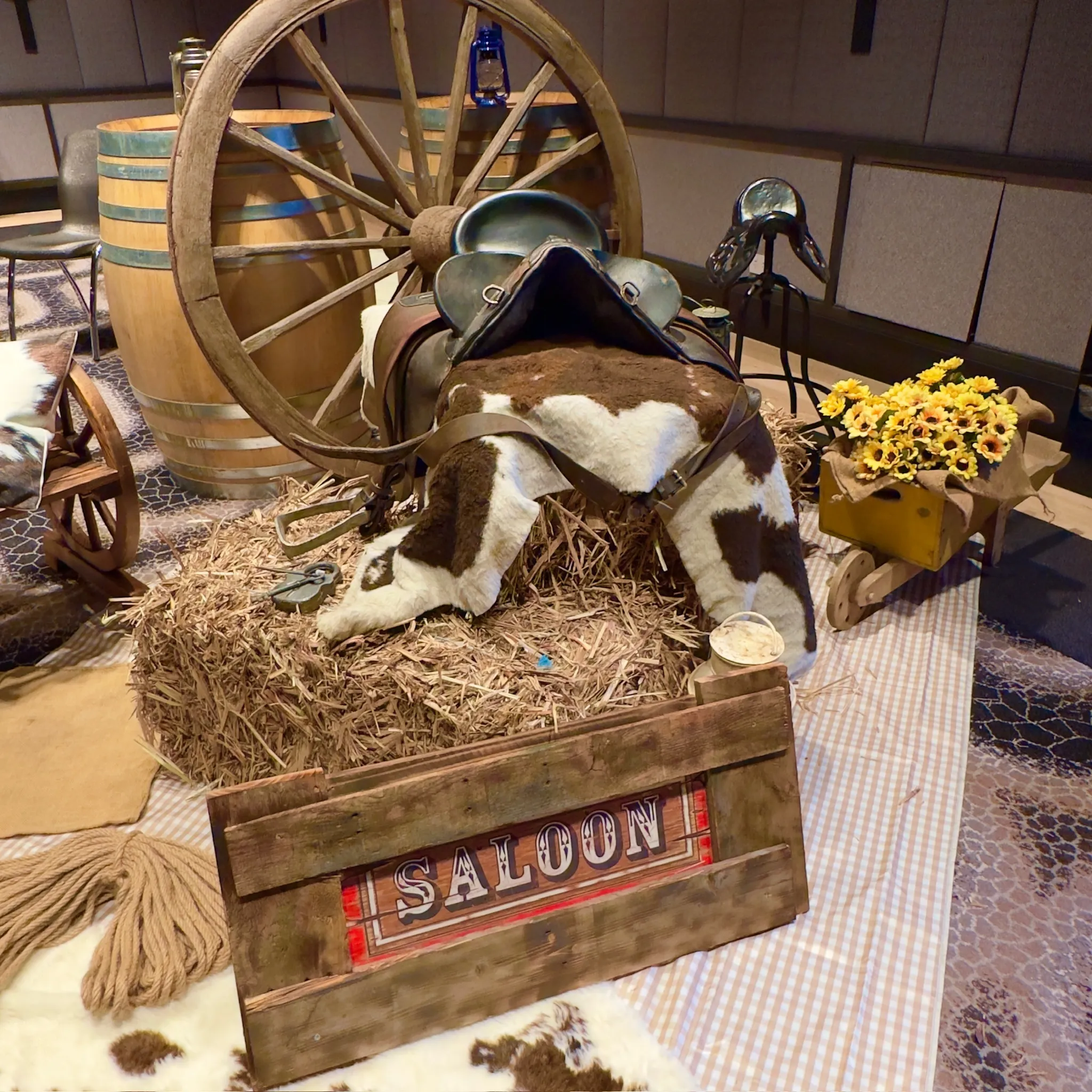 Horse Saddle for decoration