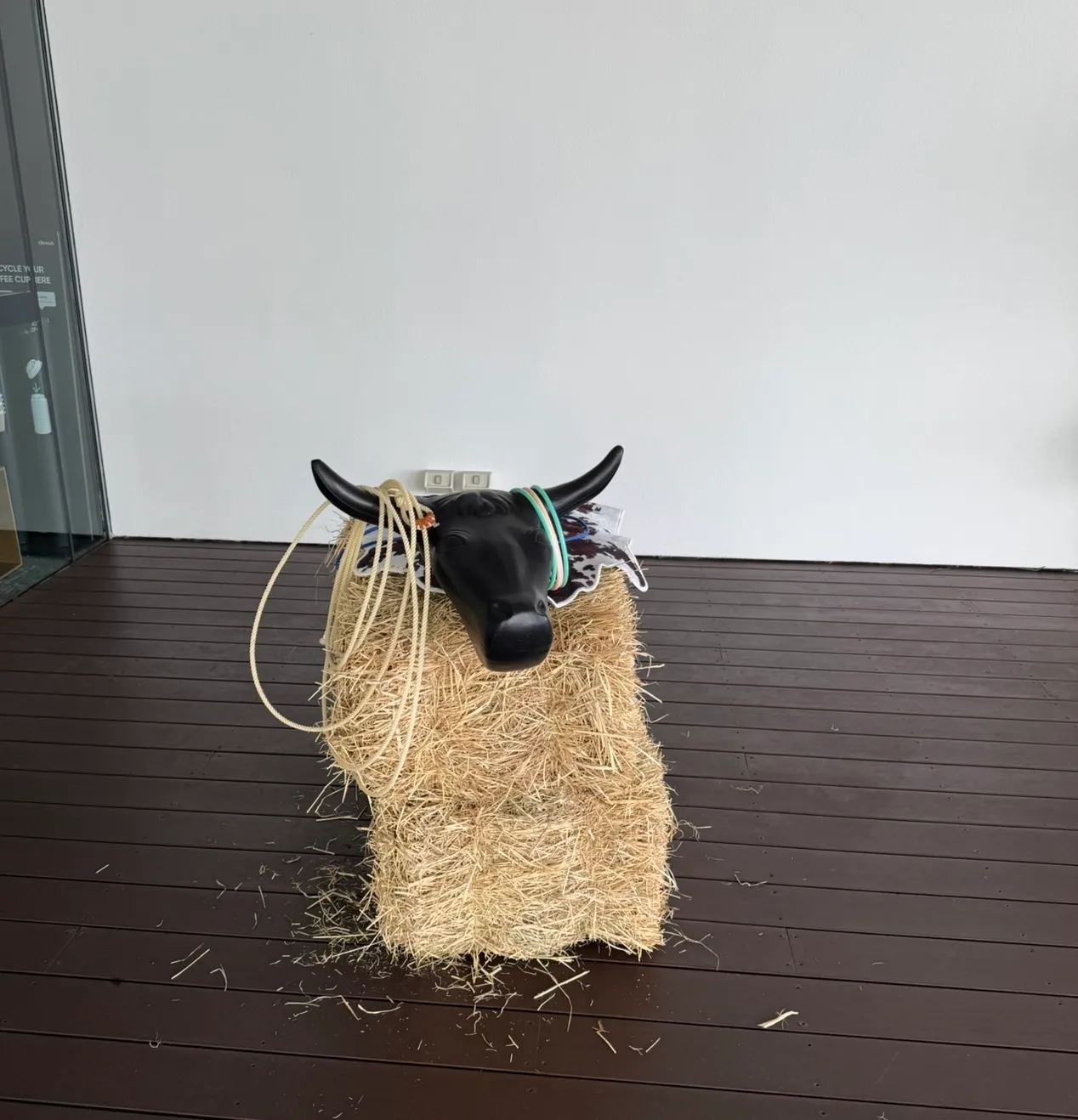 Bull ring toss game 