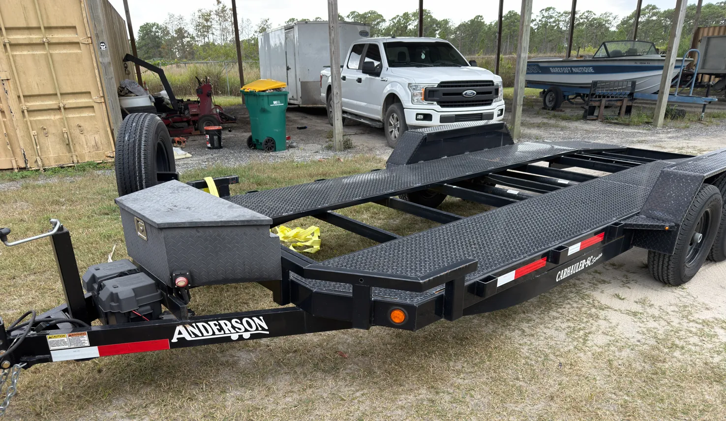 04-7'x18’ (10.4K GVWR) Car Hauler Trailer Rental – Anderson SC with Dovetail | Malabar & Brevard County, FL