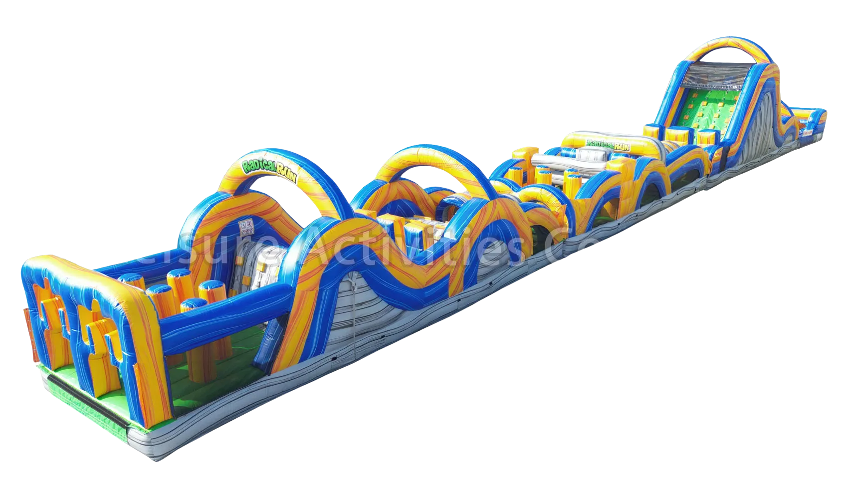 110' Mega Radical Run Obstacle (3-Piece)