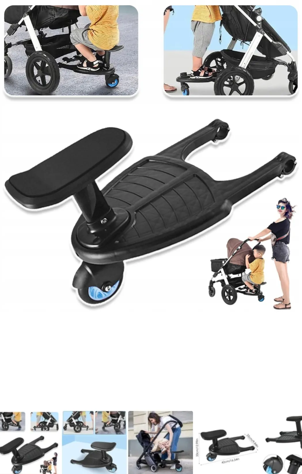 Universal Buggy Board with Seater 