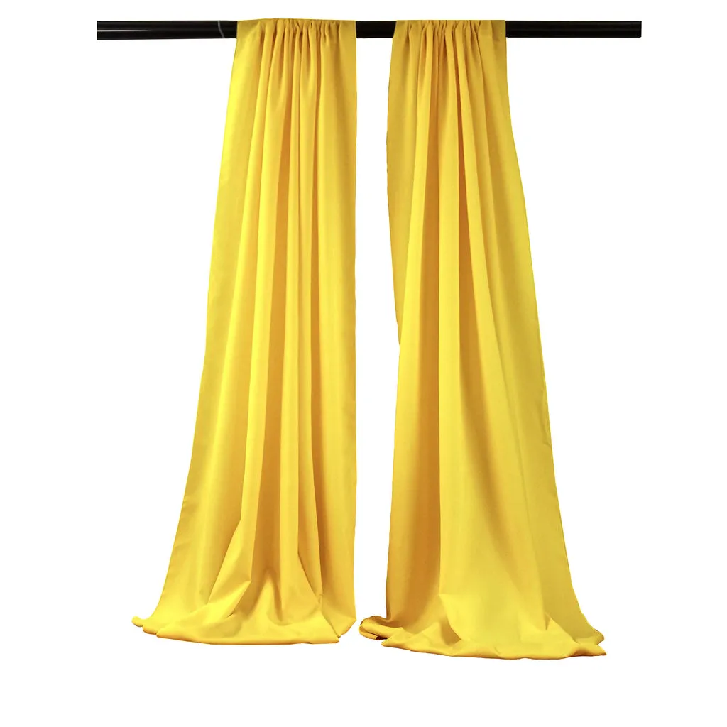 Polyester Yellow Drape