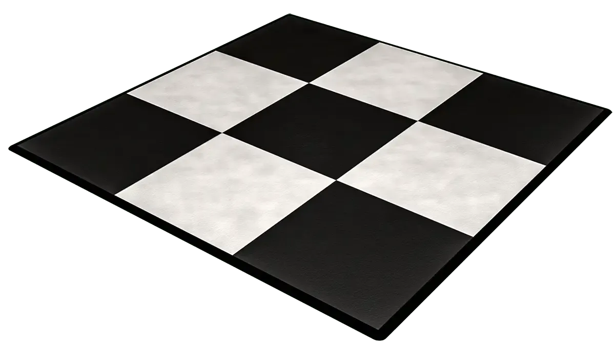 Checkered Dance Floor 9x9