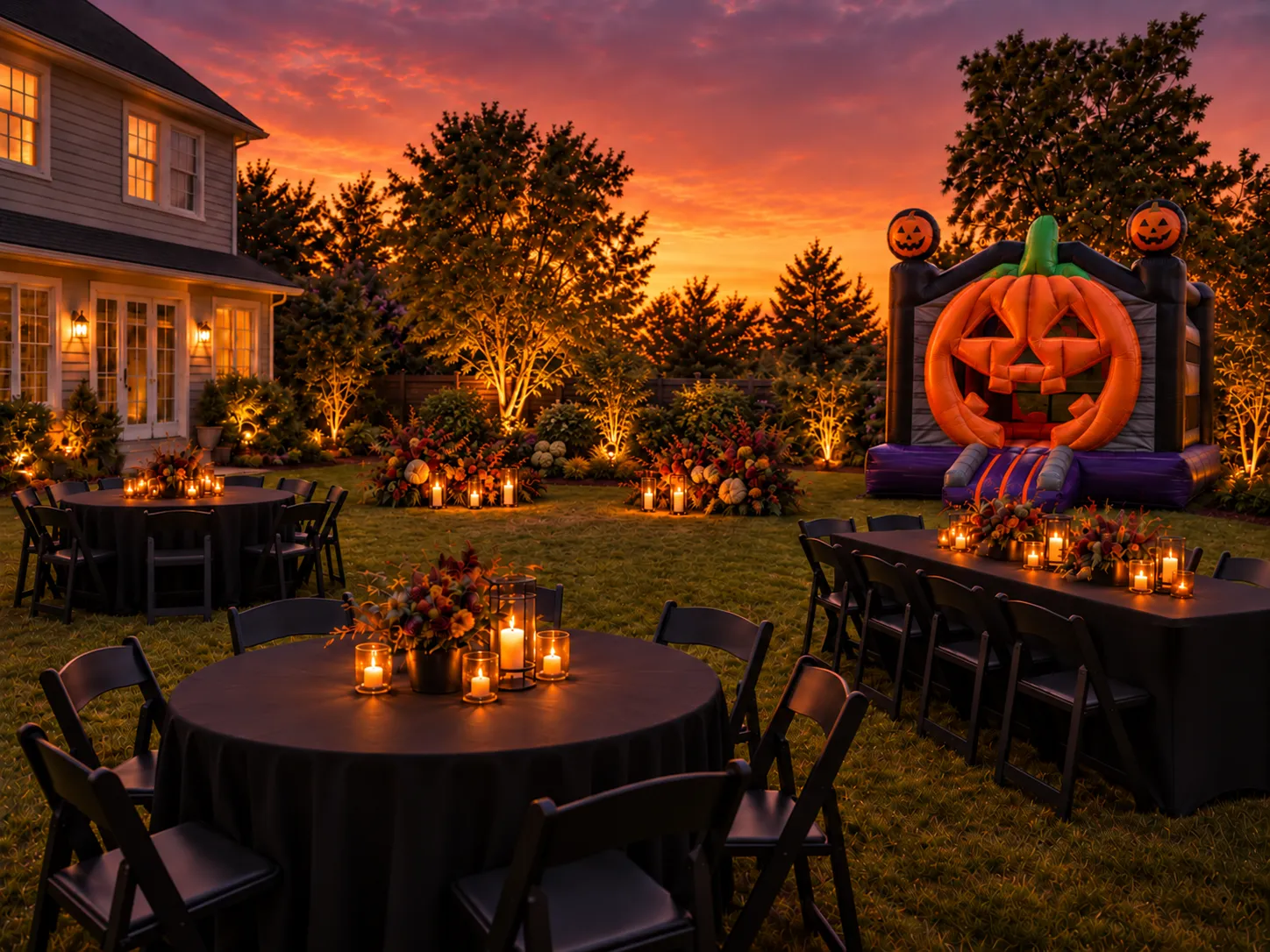 Halloween Party 40 guest + Pumpkin 6
