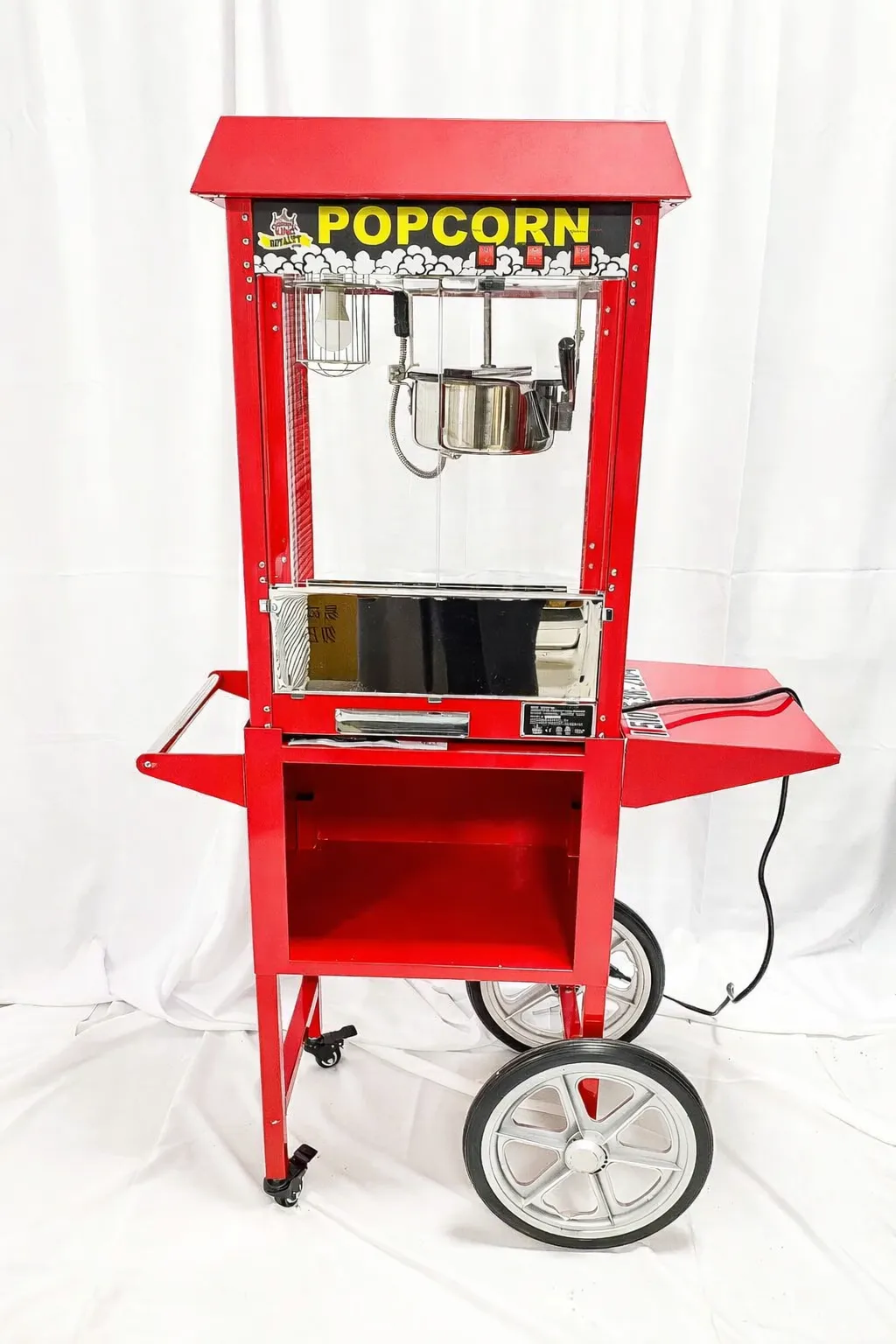 Pop Corn Machine with Cart
