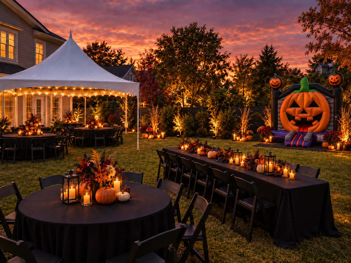 Halloween Tent + Halloween Bounce 5