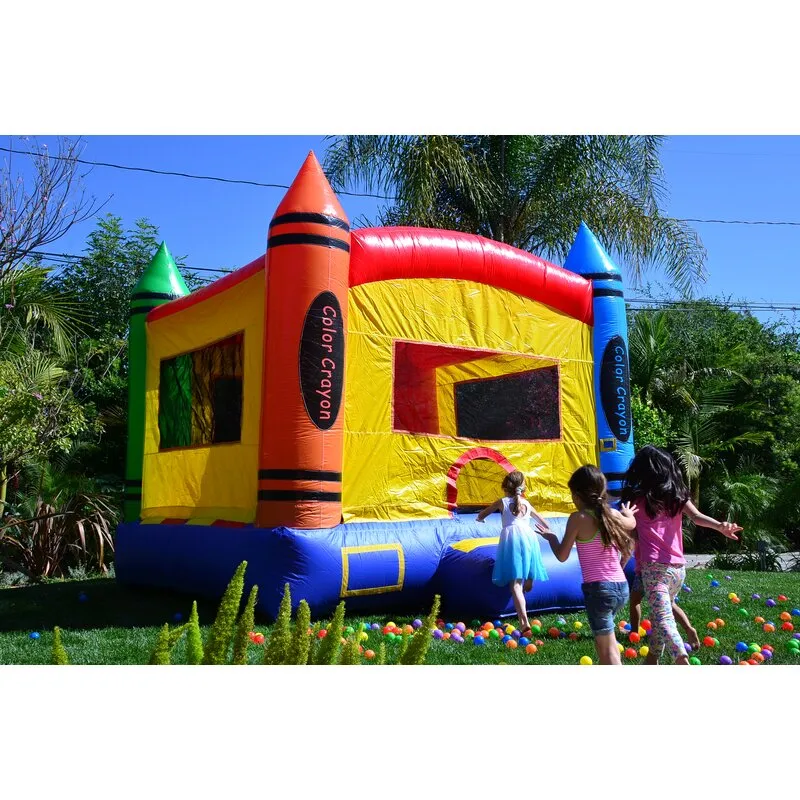 Crayon Bounce House 