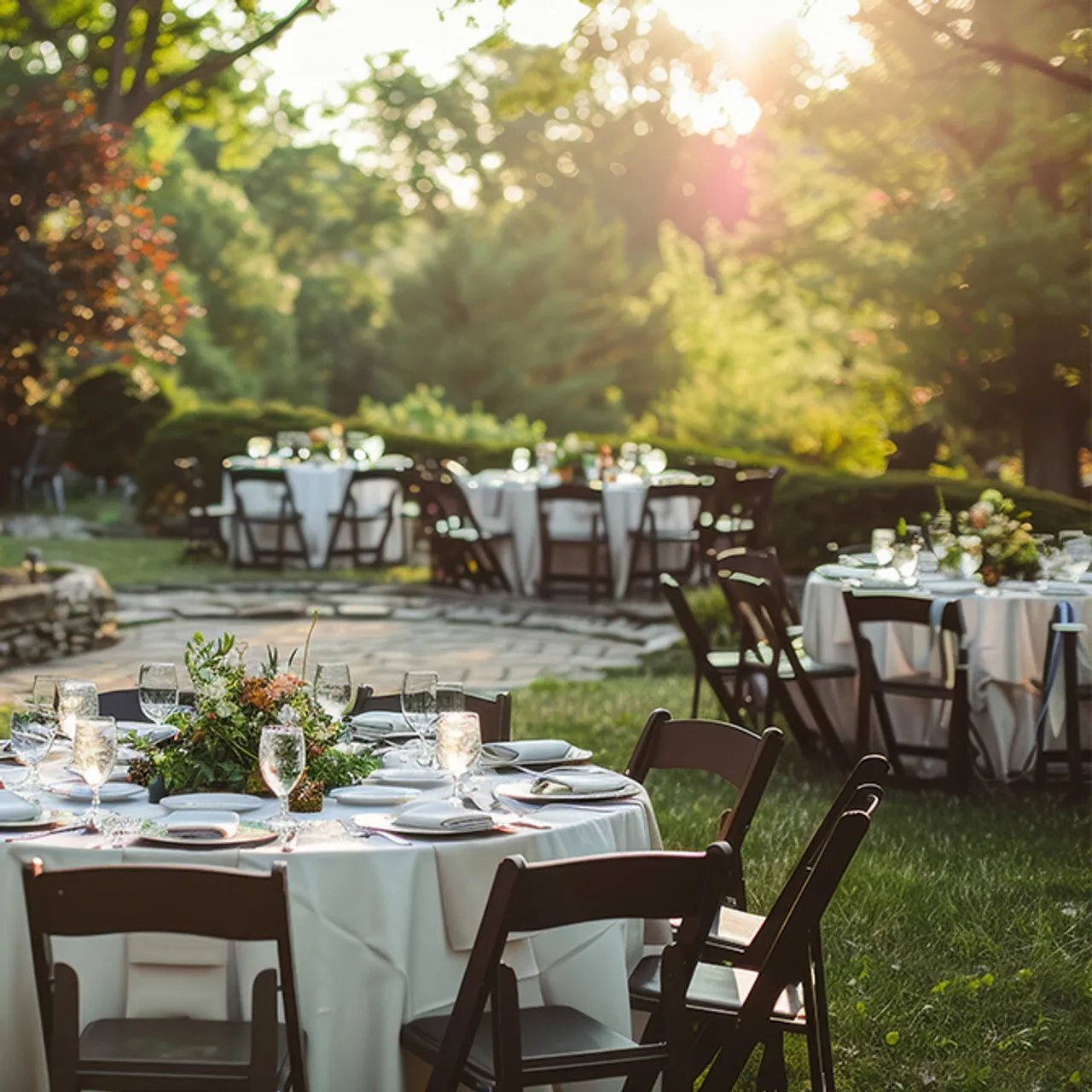 100 Mahogany Garden Chairs 