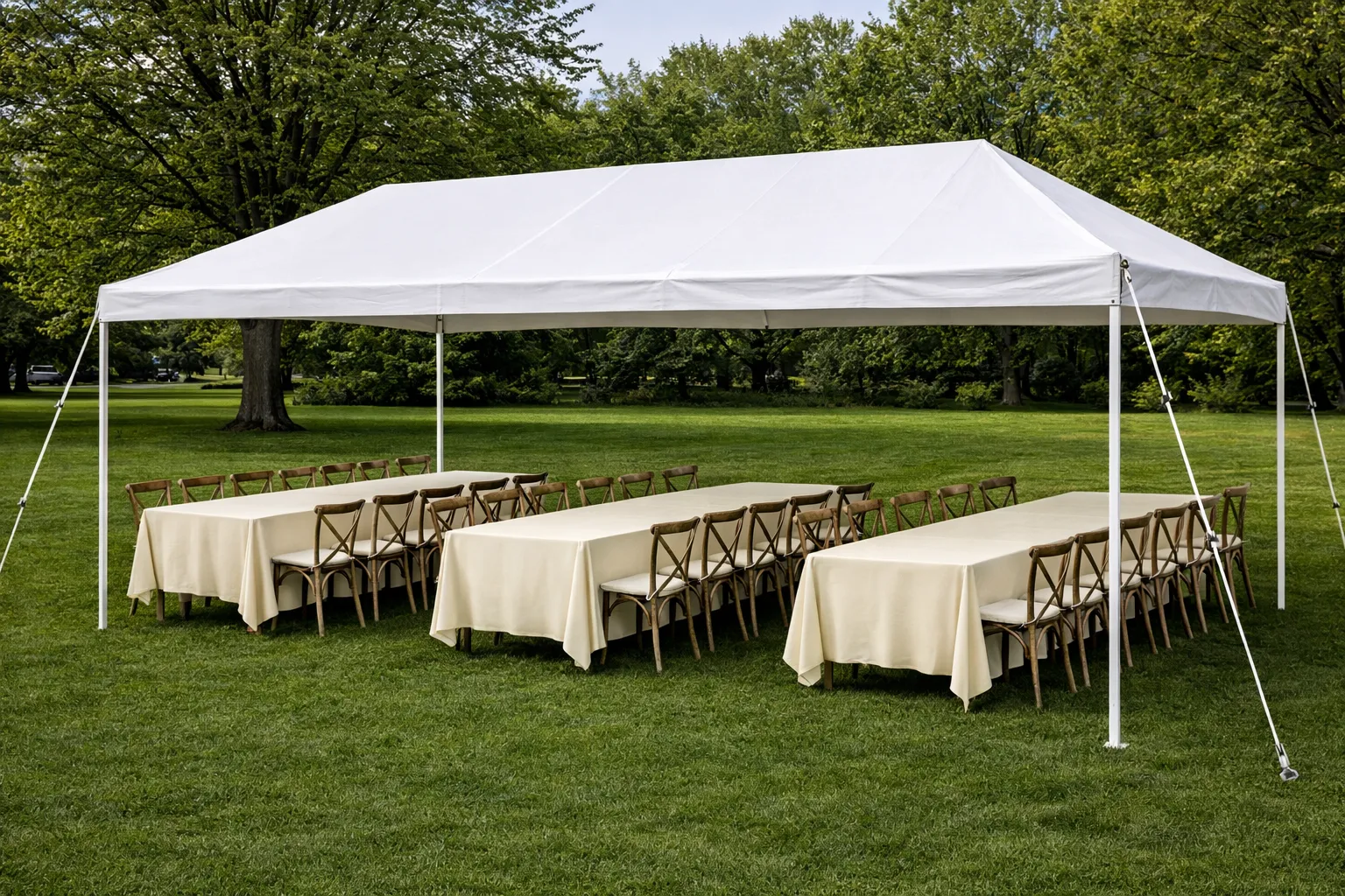 Rustic Tent Package For 20