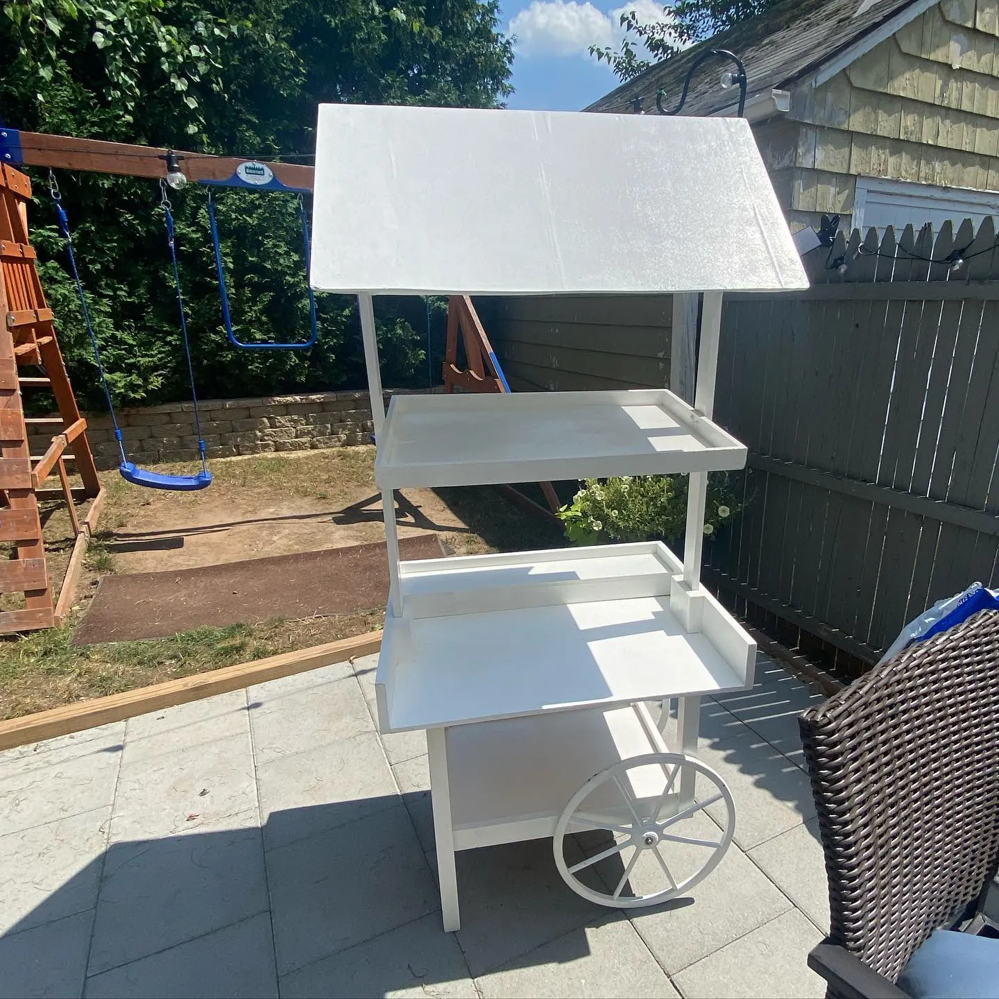 Double Level Candy Cart 