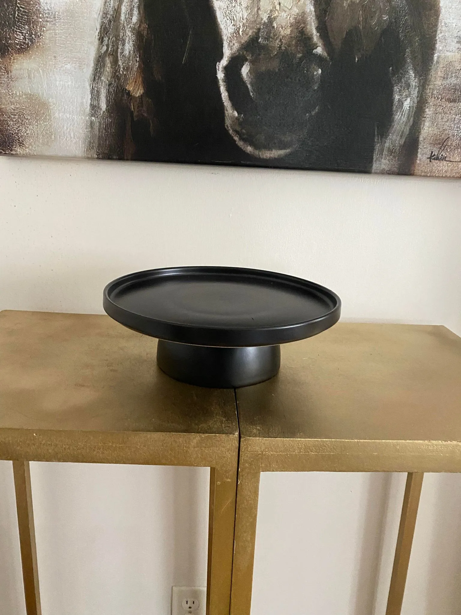 Black Cake Stand 