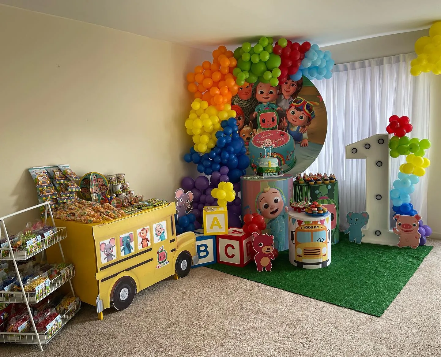 Yellow School  Bus Table 