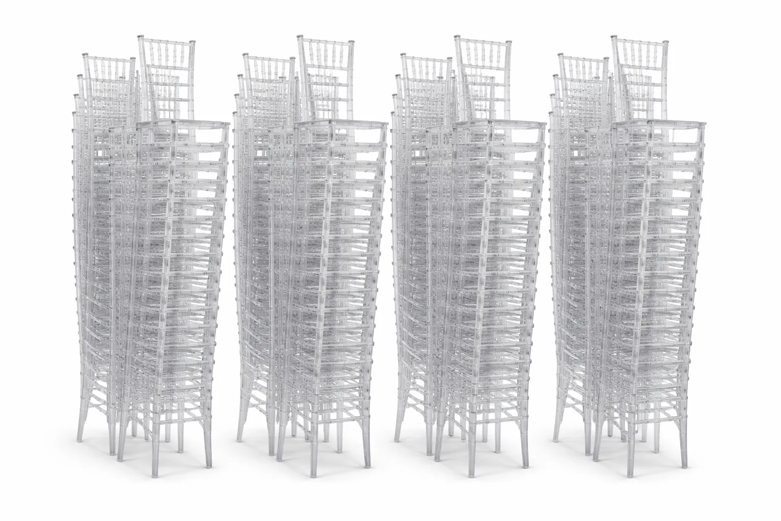  100 Bulk Elegant Crystal Chair + Set Up