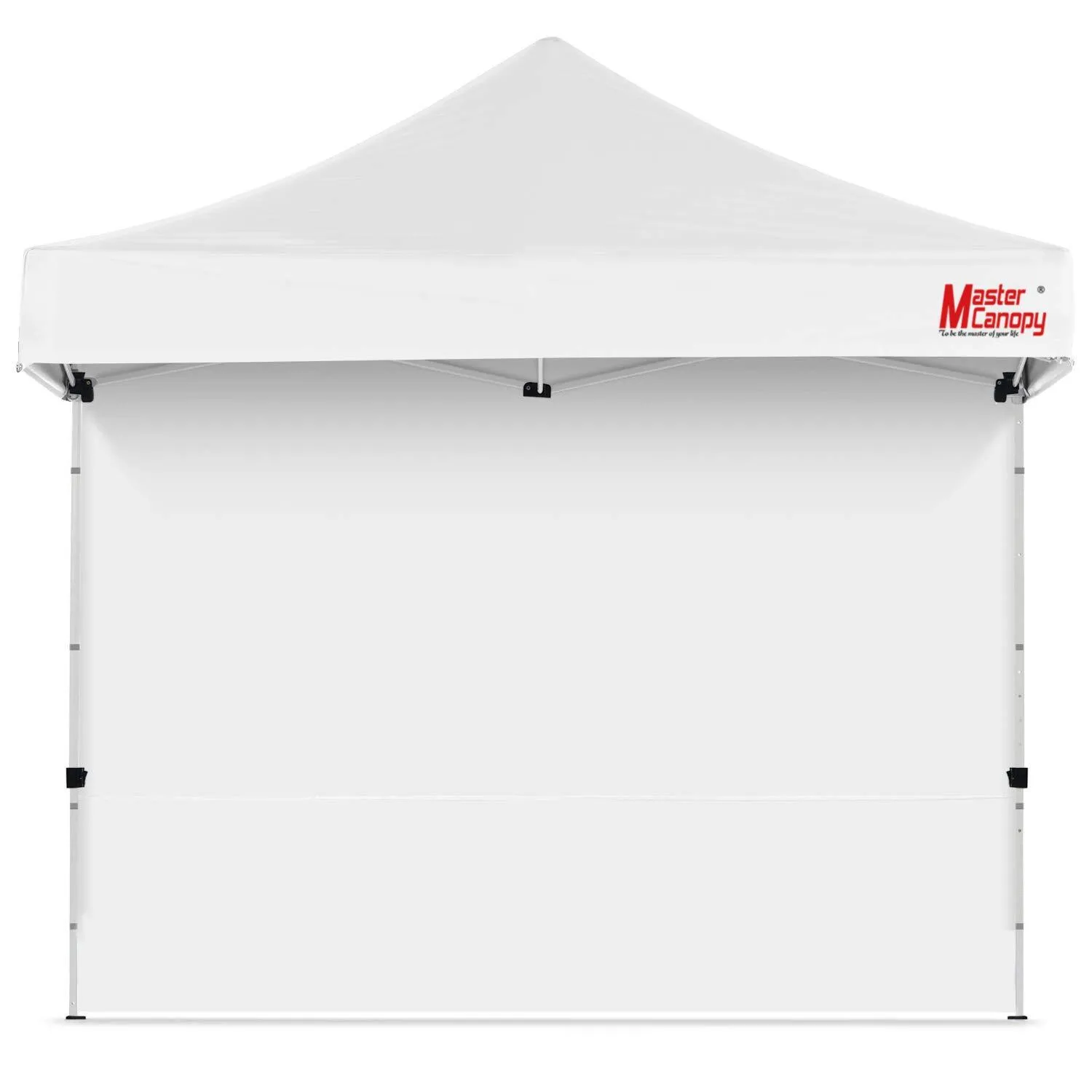 Solid White Pop Up Tent Side Wall 