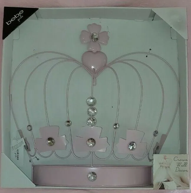 Pink Crown Wall Decor 
