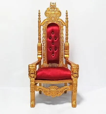Red Velvet King Throne 