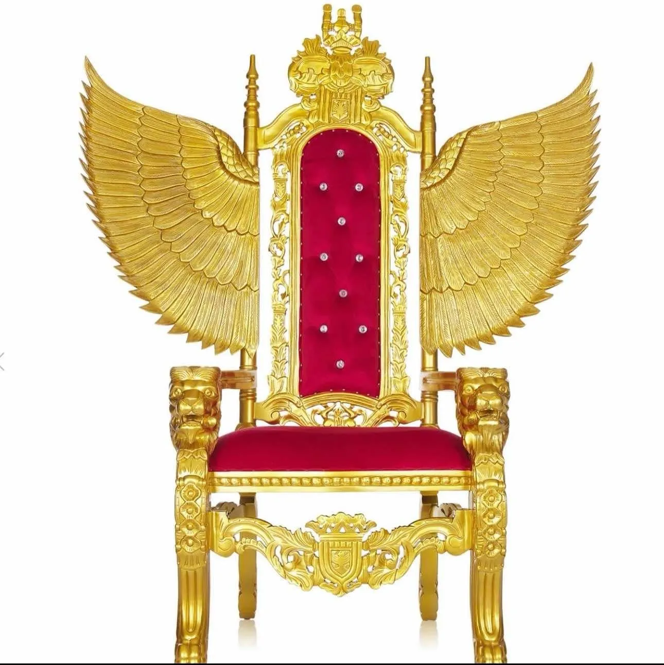 Red Angel King Throne 