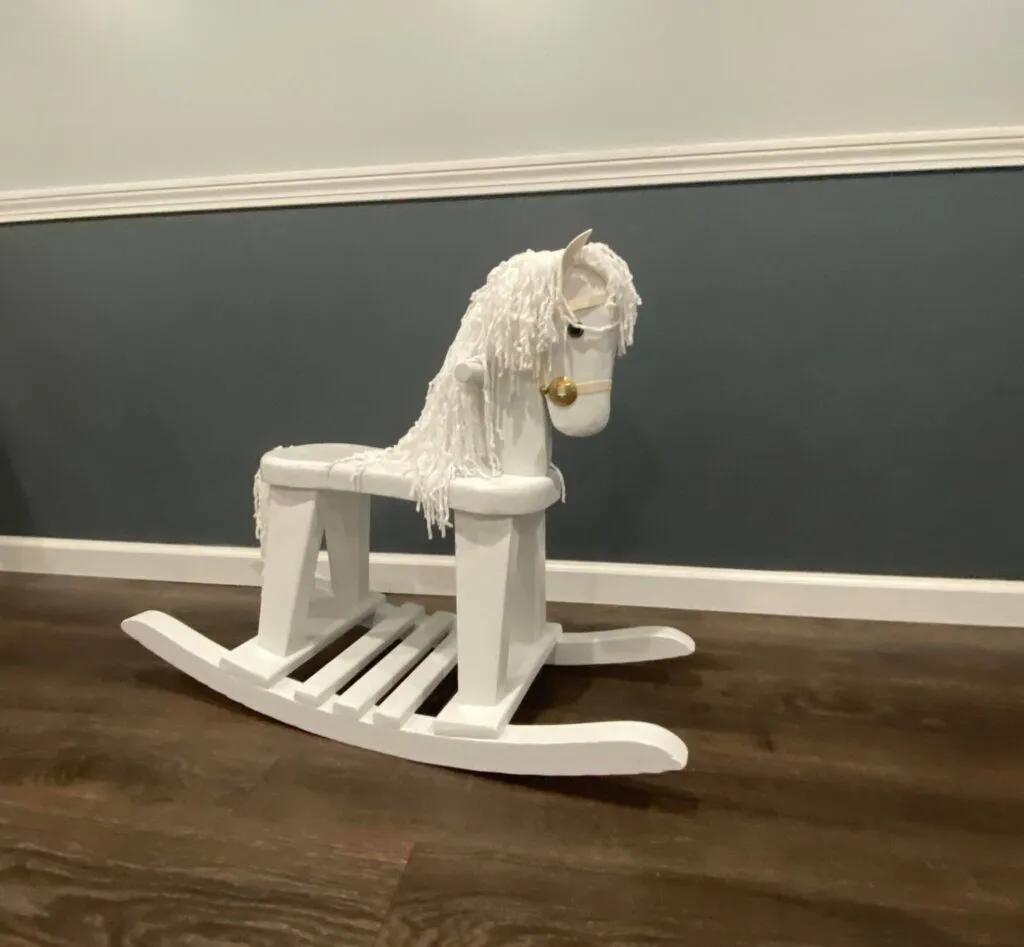 White Rocking Horse 