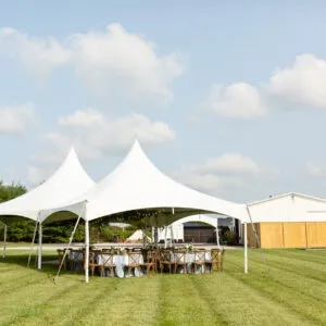 Rustic Tent Package for 40 Guests