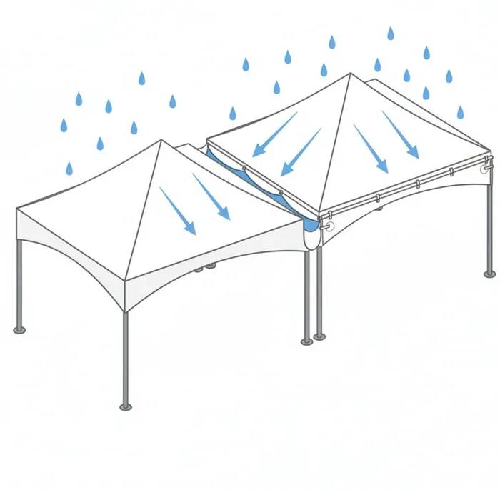 Rain Gutter High Peak 20X