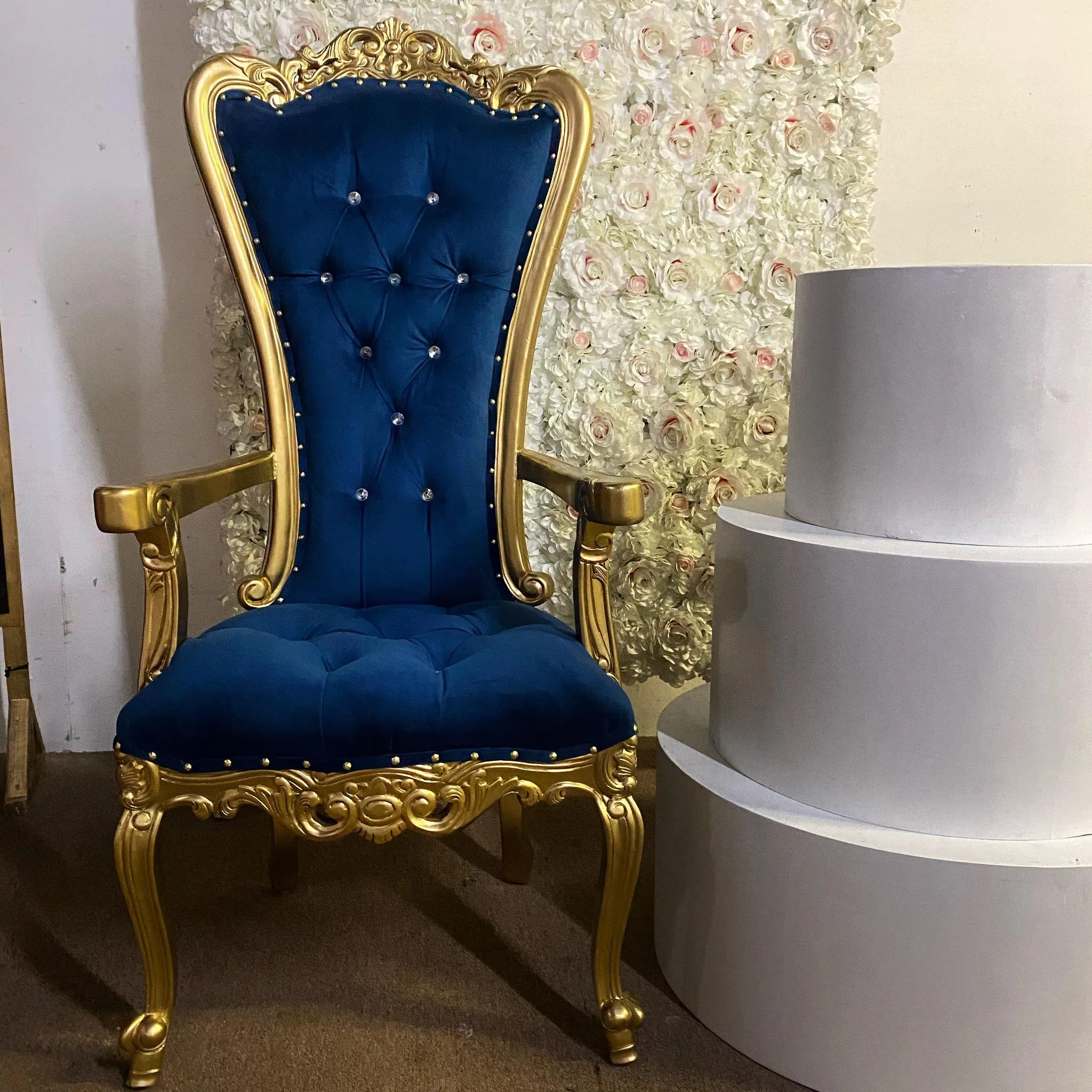 Royal Blue Throne 
