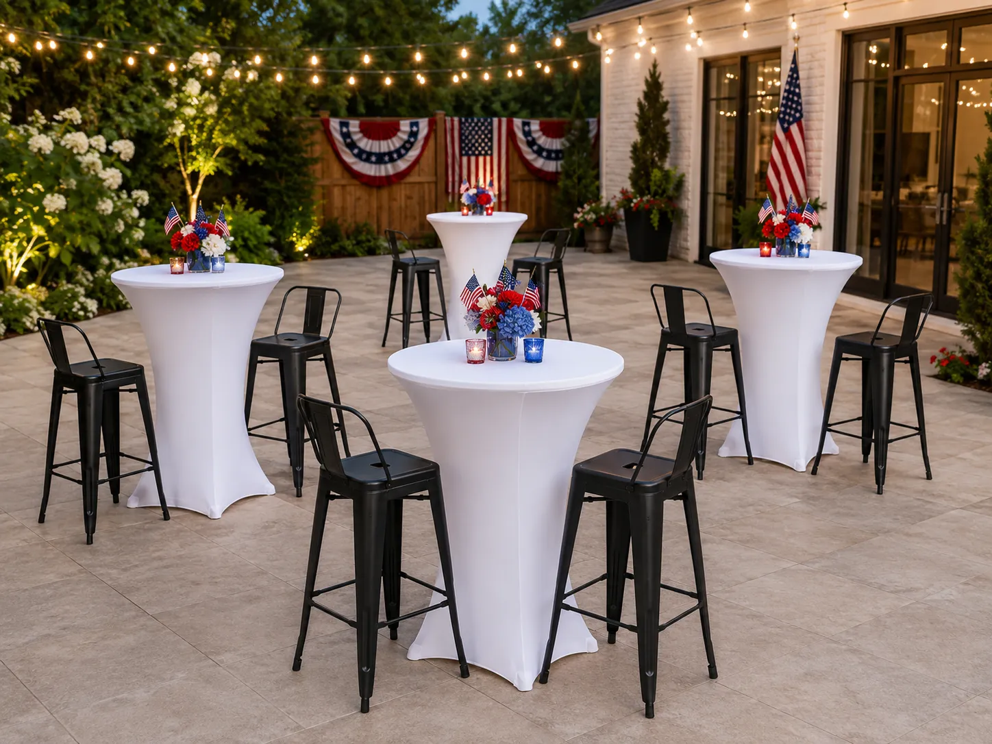 4th of July Cocktail Black Party