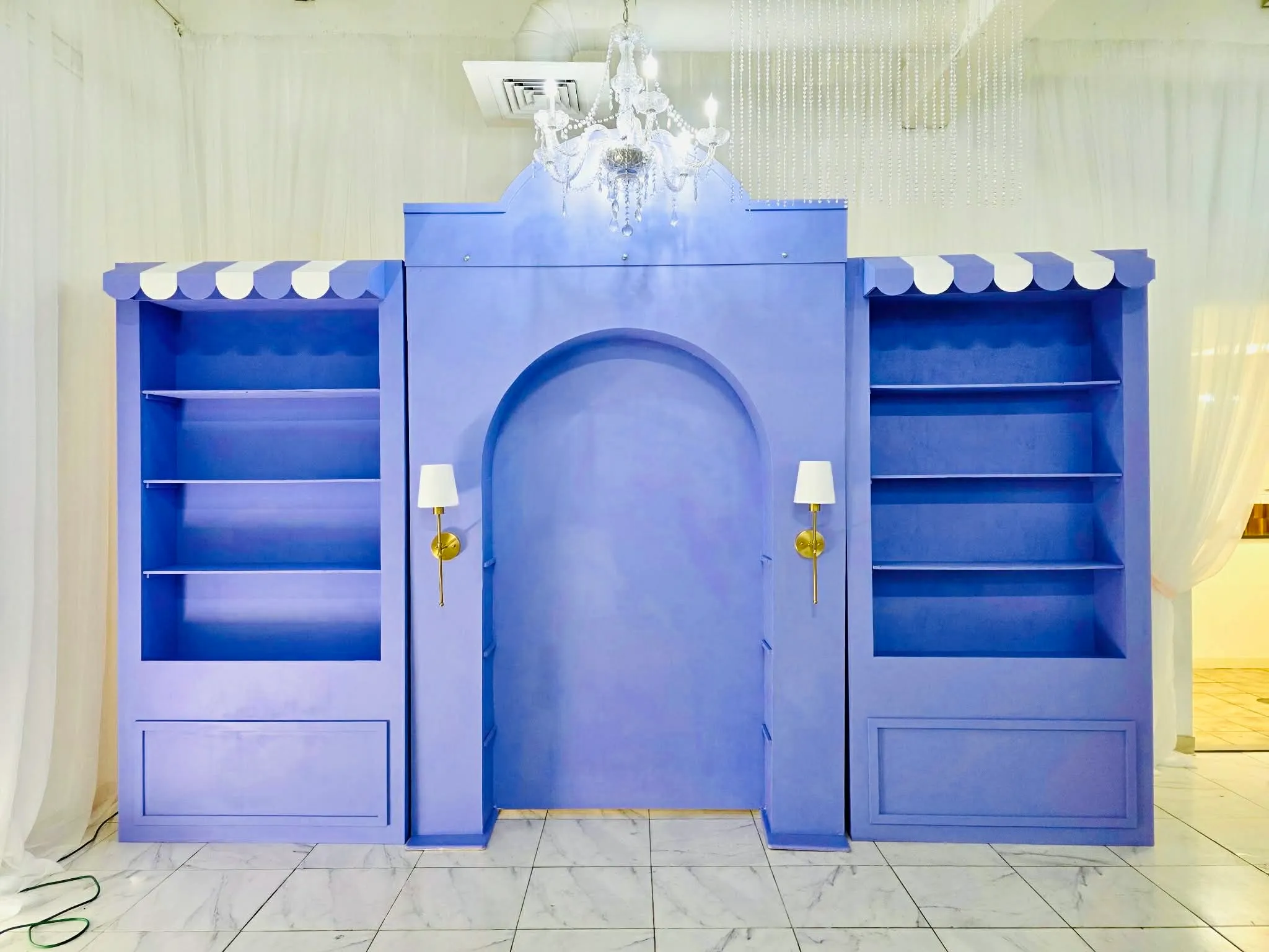 Paris Style Store Front Backdrop