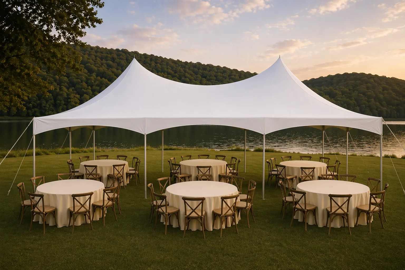 60 Guest Rustic Package