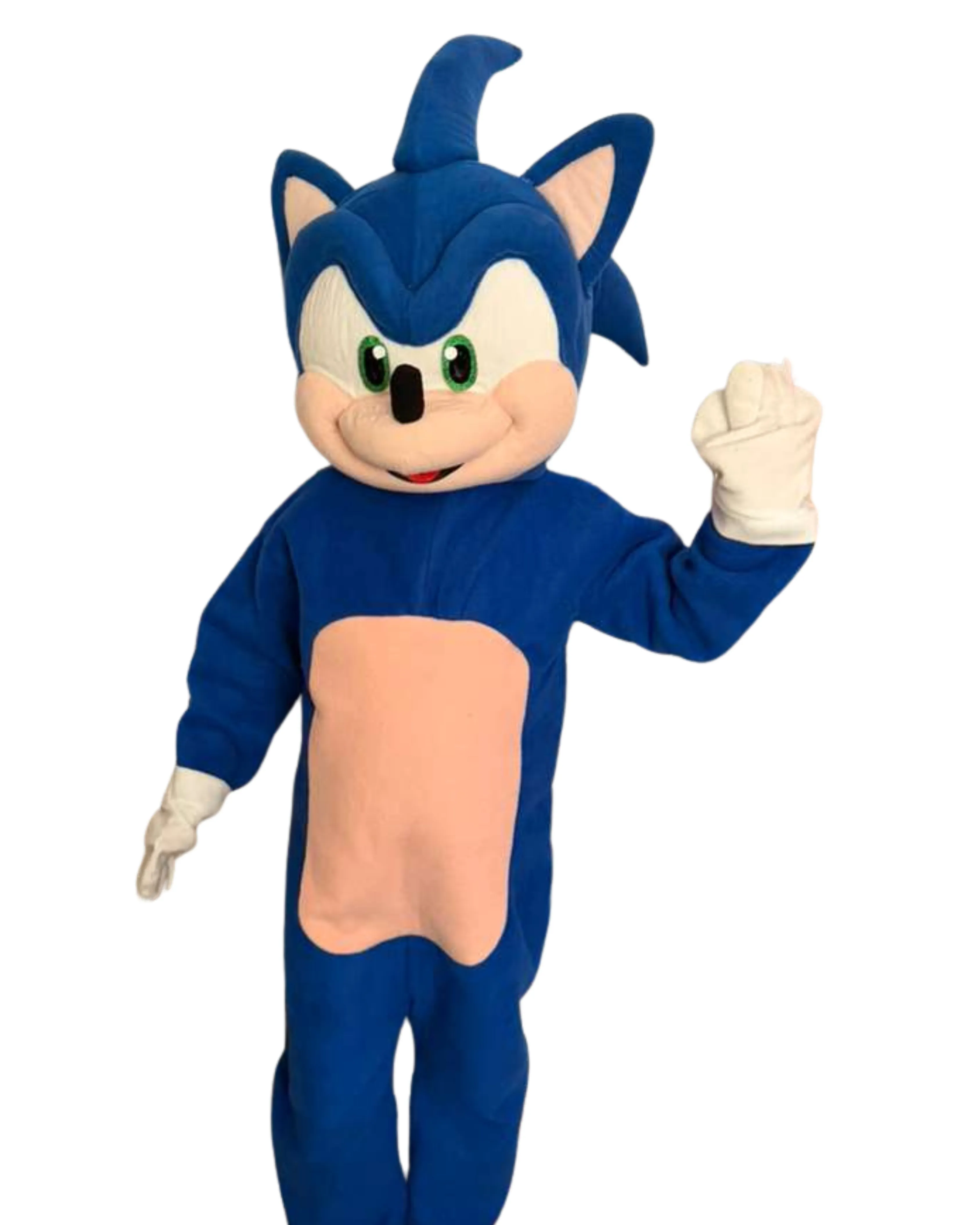 The Blue Fast Hedgehog mascot costume