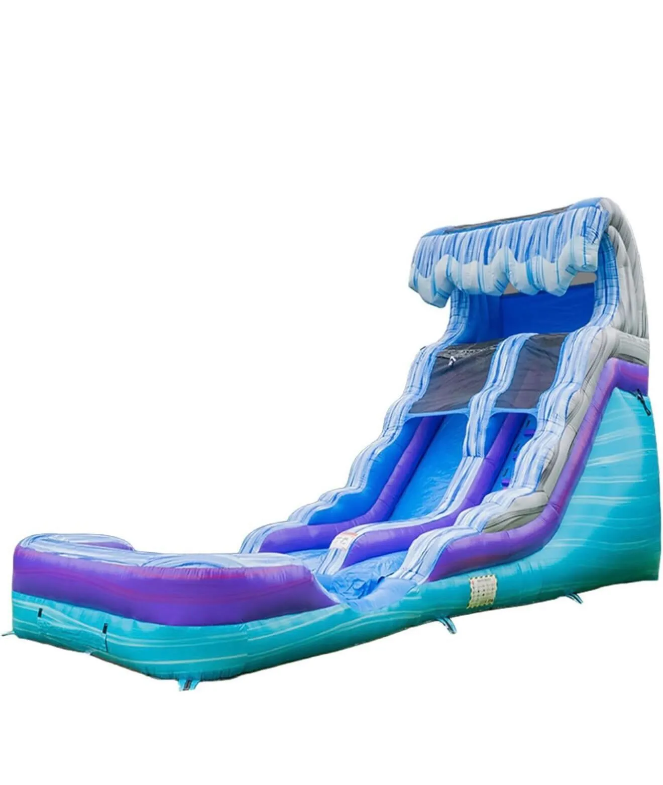 Purple Wave Water Slide