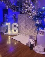 White Flower Backdrop