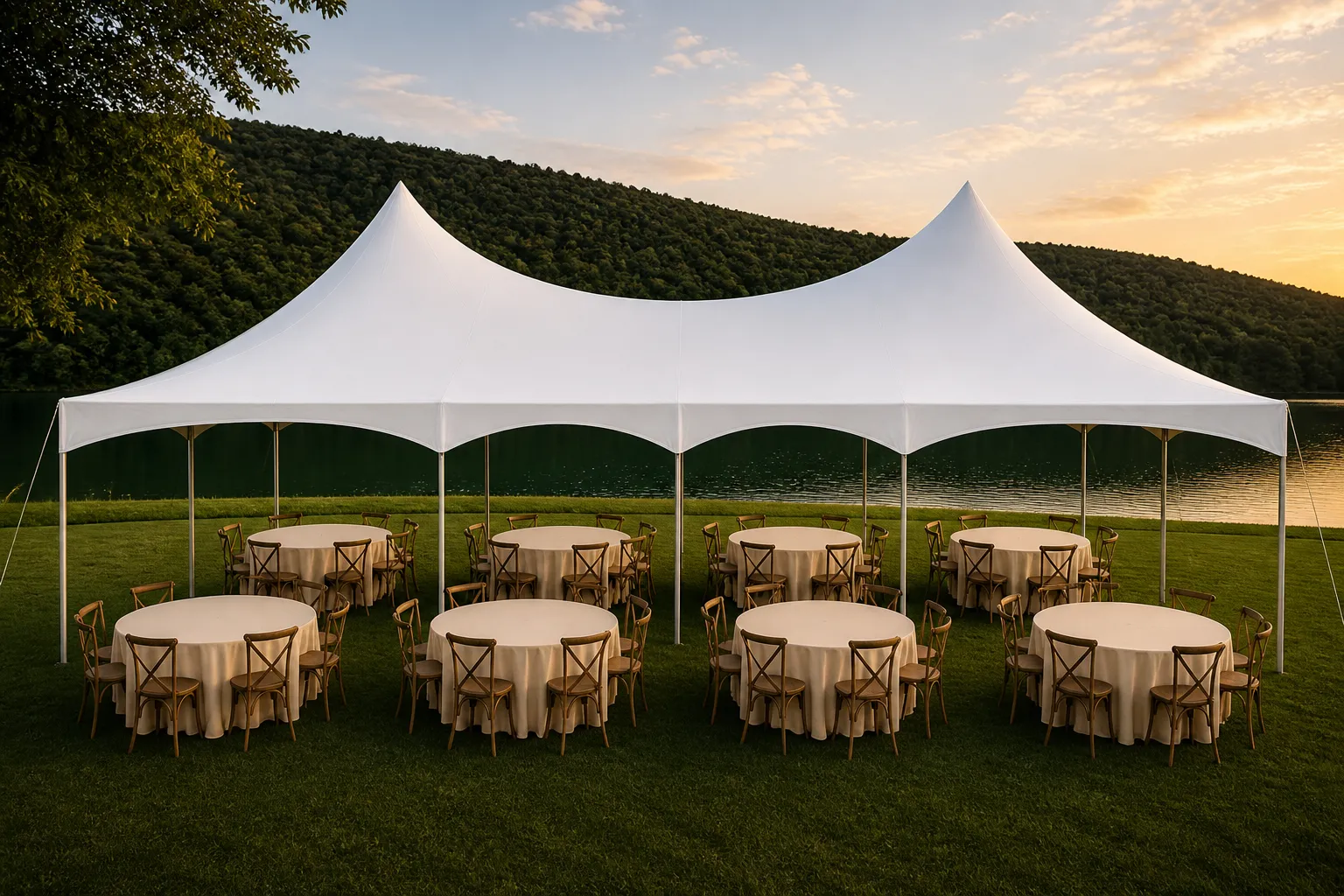 64 Guest Rustic Package