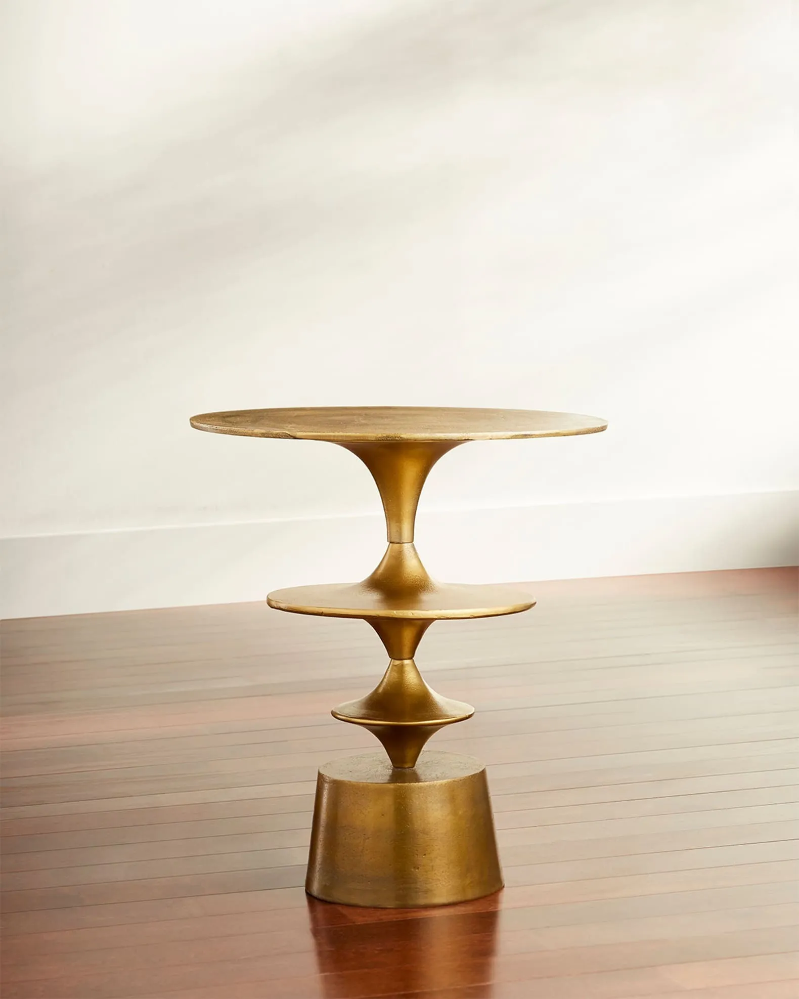 Argus Golden Side Table 