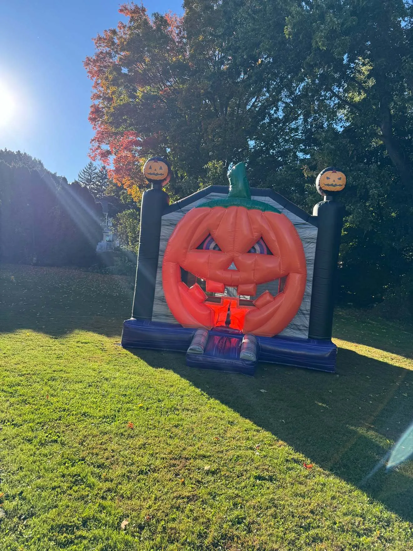 Halloween Pumpkin Bounce House 