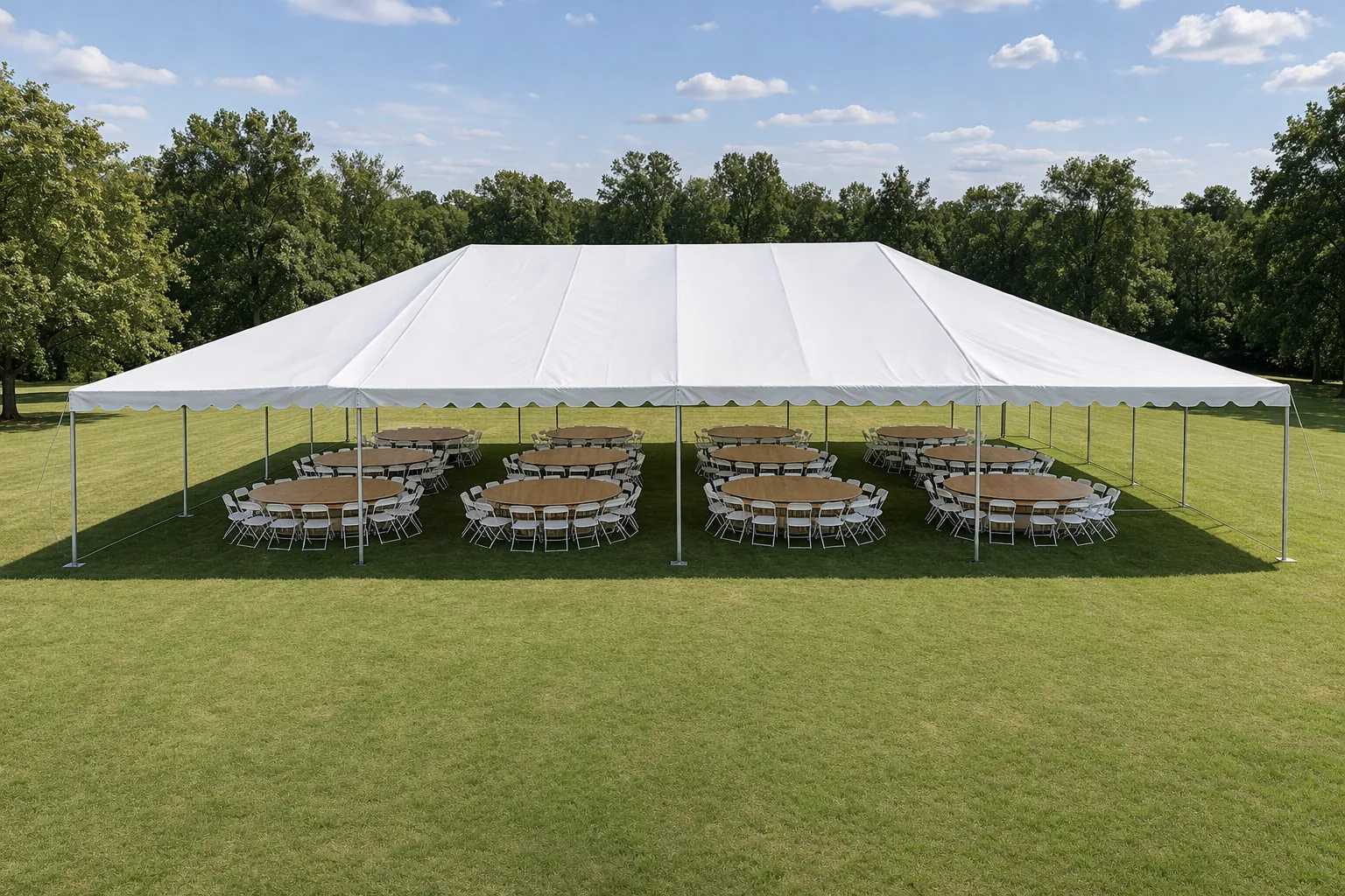 120 Frame Tent Bundle Package